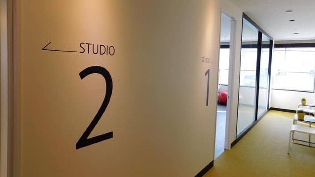 ジム・スタジオ廊下